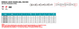 Suncor Single Jack Chain (S9) 304/302 Stainless Steel S0621-0