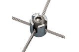 Suncor Cross Wire Clamp, Surface Mount 316 Stainless Steel S0722-0