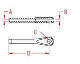 Suncor Swage Jaw 316 Stainless Steel S0734-0
