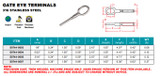 Suncor Gate Terminal 316 Stainless Steel S0744-0