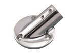 Suncor Round Rail Base 30 Degree 316 Stainless Steel S3650-03