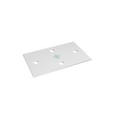 Suncor Heavy Duty Diamond Back Plate 4" 304 Stainless Steel S3703-0001