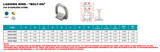 Suncor Lashing Ring With Bolt On "D" Ring 316 Stainless Steel S3723-0