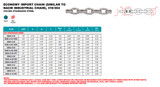 Suncor Economy Import Chain 316 Stainless Steel S660-A
