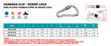 Suncor Screw Lock Harness Clip #436 Zinc-Plated Carbon Steel Z0148-0