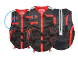 YAMAHA LRE Helmsman Adult Utility PFD QBV-HNULT(BK/GR)(XS-2X)
