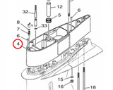 YAMAHA OEM 225 250 300 350 HP Extension 6CE-45211-10-CE