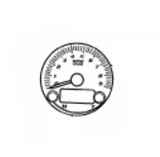 YAMAHA OEM Tachometer F2J-U8245-30-00