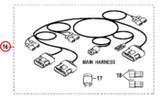 YAMAHA OEM Wire Harness 9 F4Y-U827L-10-00