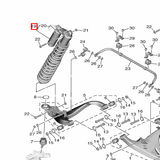 YAMAHA OEM Front Shock Absorber B4J-F350A-12-00