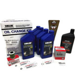 YAMAHA F150 Outboard Oil Change Kit 10W-30 4M Fuel Filter Gear Lube Maint Kit  LUB-MRNMR-KT-10