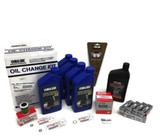 YAMAHA F200 Oil Change Kit 4M Fuel Filter Gear Lube LFR5A-11 NGK Maintenance Kit