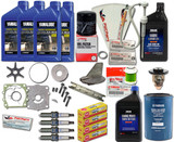 Genuine Yamaha 2014+ F115 F115B Oil Change Kit w/ Water Pump Rebuild, Gear Lube, Spark Plugs, Thermostat, Anode & More – Full Maintenance Bundle