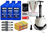 YAMAHA 2005-2015 VX110 VX Deluxe Cruiser Sport 110 V1 Oil Change Maintenance Kit w/NGK Spark Plugs