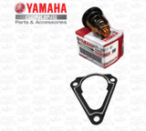 YAMAHA OEM F150 Outboard Thermostat 67F-12411-01-00 & Gasket 63P-12414-00-00