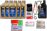 YAMAHA OEM 2006+ F150 F150TLR F150TXR F150XCA F150XB F150LB LF150 LF150XCA Outboard Oil Change Kit 5W-30 4M FULL Synthetic Primary Fuel Filter Gear Lube & Gaskets Maintenance Kit
