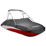 Yamaha AR190 AR192 19FT Deluxe Premium Tower Mooring Cover Black MAR-190BK-TW-14