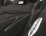 Sea-Doo Spark 2-UP Riva Seat Cover Black/ Silver RS5-130-2L