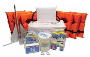 YAMAHA Boat Starter Kit Life Vest Rope Throw Cushion Air Horn First Aid Kit  ALL