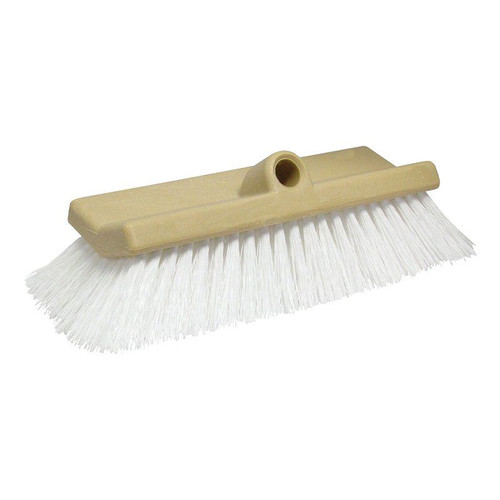Big Boat Bi-Level Stiff Wash Brush (10", White) Star Brite 40016