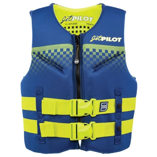 Yamaha WJP-21222-NV-YT - JetPilot Youth Vintage Nylon Side Entry Buckle Personal Flotation Device