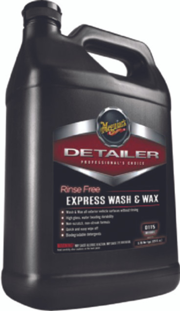 Meguiar's Rinse Free Express Wash and Wax 1 Gallon 290-D11501