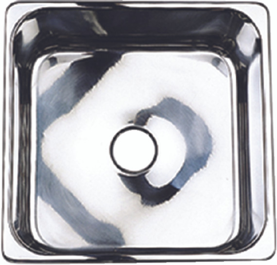 Scandvik Rectangular Stainless Steel Mirror Finish Sink 390-10216