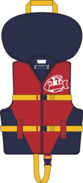 Seachoice Universal General Purpose Vest Navy/Red Infant 50-99525