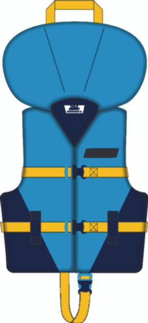 Seachoice Universal General Purpose Vest Navy/Light Blue Child 50-99507