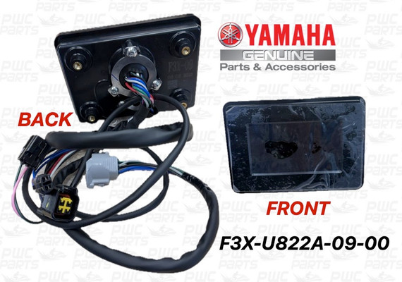 Yamaha Meter Assembly 2019-2021 FX-HO FX-SVHO Gauge Screen Display Cluster F3X-U820A-01-00 SUPERSEDES TO F3X-U822A-09-00