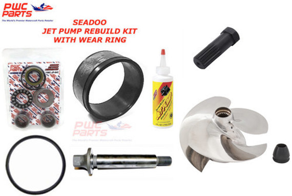 SEADOO Jet Pump Rebuild Kit Wear Ring Impeller Shaft Seal Oil 951 XP GTX RX DI 
SOLAS ST-CD-15/20