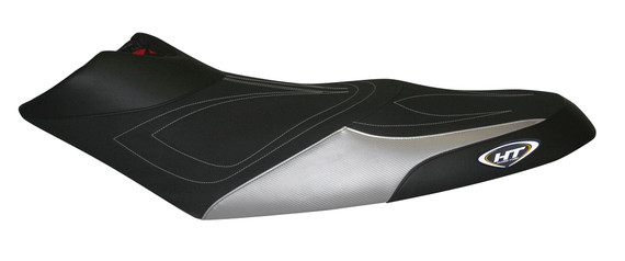 Hydro-Turf Premier Seat Cover For Sea-Doo RXP (2004-2008) Black/Silver AZ-SEW89-B