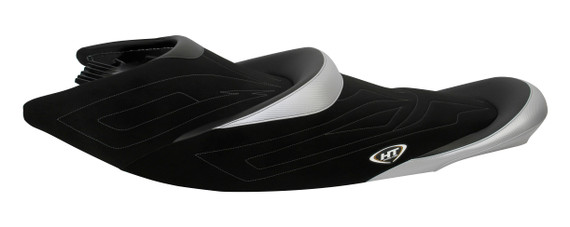 Hydro-Turf Premier Seat Cover For Yamaha VX CRUISER (2010-2014) Black/Silver AZ-SEWVXC1-B