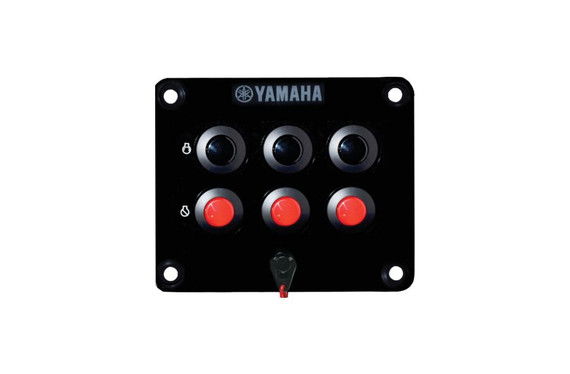 Yamaha Triple Engine Command Link Second Station Switch Panel 6X6-82570-20-00