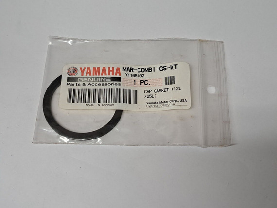 Yamaha Replacement Filler Cap Gasket for Both 6.6 and 3.1 Gallon Pre-EPA Tanks MAR-COMBI-GS-KT
