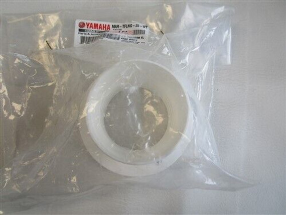 Yamaha Transom Fitting for Rigging Hose 2.5 Inch White MAR-TFLNG-25-WT