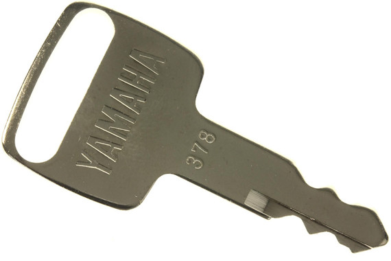 Yamaha Outboard 300 Series Replacement Key #378 Ignition Key 90890-55875-00