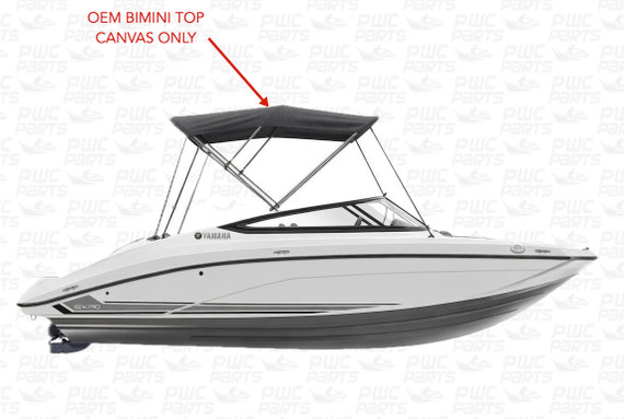 Yamaha OEM SX190 SX192 SX195 SX240 High Output Awning Canvas F3A-U3131-10-00