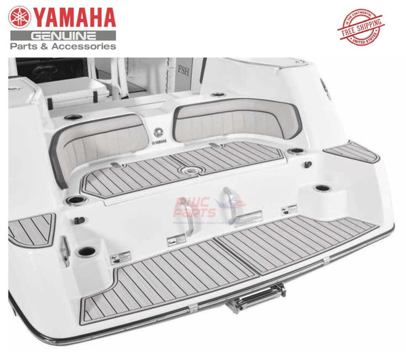 YAMAHA 2018-2022 210 FSH PSA Marine Platform Mat Kit COOL Gray 
F4A-U3502-V0-00