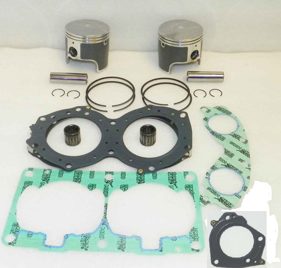 WSM Top End Rebuild Kit for Yamaha 760 1996-2000 .75mm Over Platinum 010-826-13P