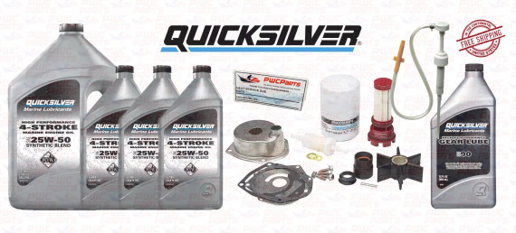MERCURY VERADO Quicksilver L6 200-400 Oil Change Maintenance Kit