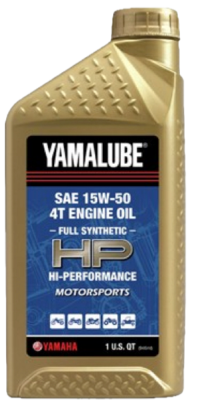 1x Pack YAMAHA Yamalube OEM Full-Synthetic 15W-50 HP Oil LUB-15W50-FS-12
