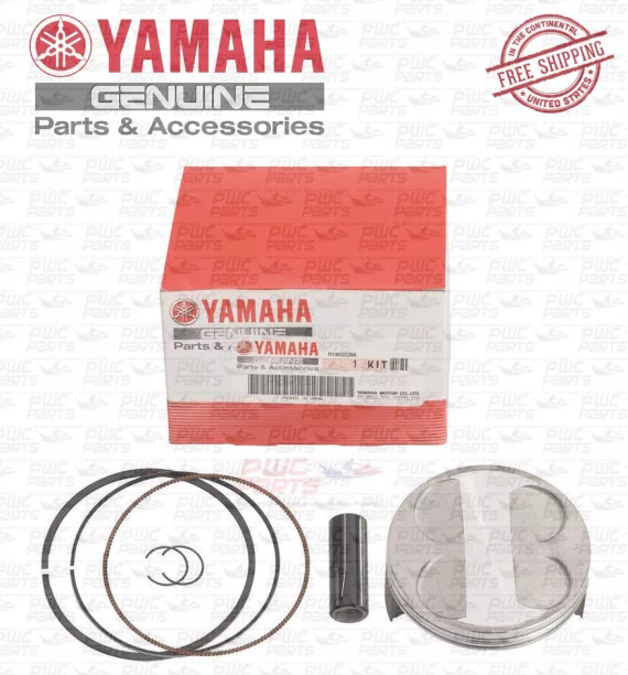 YAMAHA 2022-2023 WR450F YZ450F YZF 450 X OEM Piston Kit Ring Set B2W-116A0-00-00