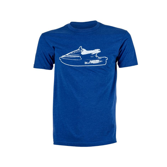 YAMAHA WaveRunner Heritage Tee Blue WTC-20TJP-BL