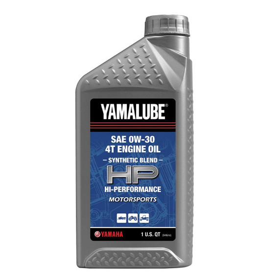 YAMAHA OEM Yamalube 10W-50 Semi-Synthetic HP Pack Of 12 LUB-10W50