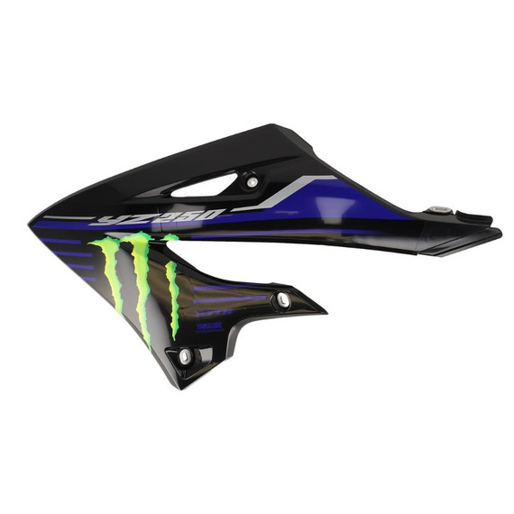 YAMAHA OEM Monster Energy Radiator Shroud Black YZ450F 2021-2022
