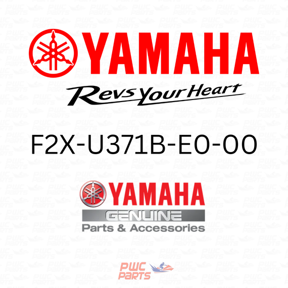 YAMAHA OEM Genuine Parts COVER, SEAT 1 F2X-U371B-E0-00
