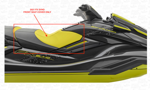 YAMAHA OEM Genuine Parts 2021 FX LIMITED SVHO COVER, SEAT 1 F3X