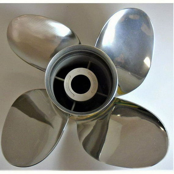 YAMAHA M/T Series Turbo Ultima 4 Stainless Steel Propeller 4 Blade 14 1/4" Diameter x 23" Pitch RH Rotation MAR-14423-UR-E0