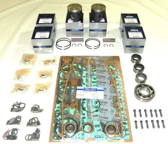 WSM Powerhead Rebuild Kit for Mercury / Mariner 150 HP 6 Cyl 1983-1991 .015 Over 100-50-115